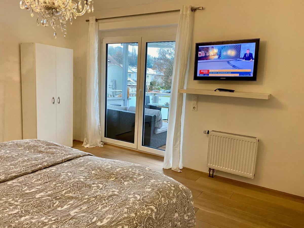 Luxurioeses Studio Im Zentrum, Balkon, Kamin, Klima Appartement Ravensburg Buitenkant foto