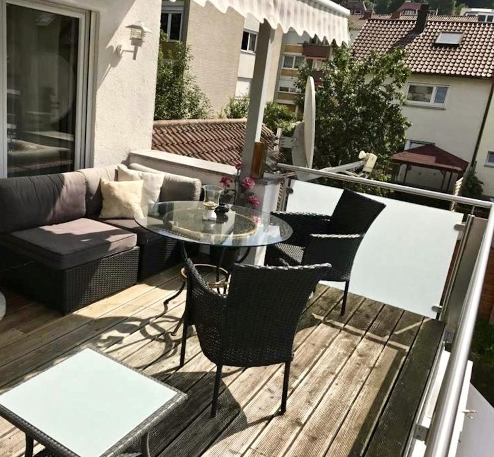 Luxurioeses Studio Im Zentrum, Balkon, Kamin, Klima Appartement Ravensburg Buitenkant foto
